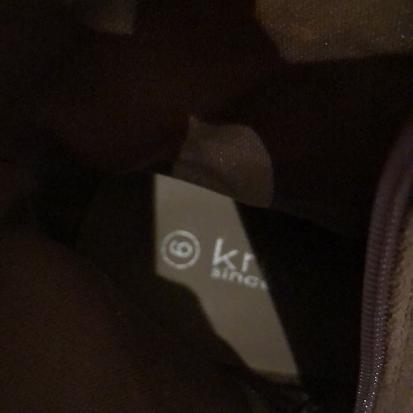 Krush cowboy boots western style fabric faux suede in 8.5 - Picture 12 of 12